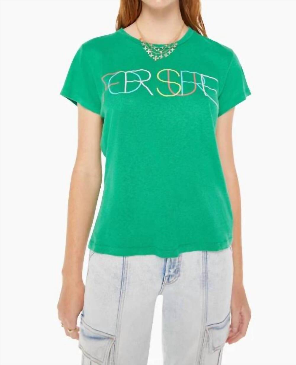 NEW MOTHER sinful golf tee in green